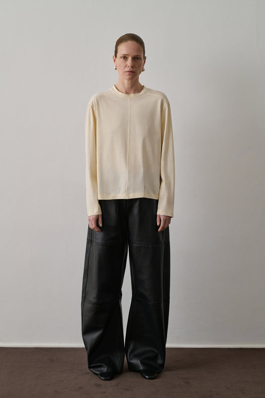 Tee-Shirt Adelie - Écru - Coton - Femme