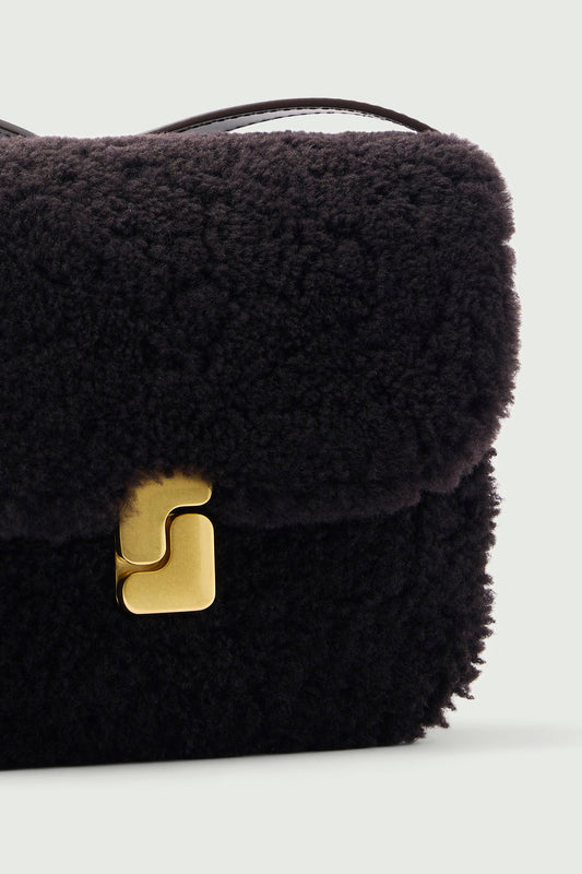 Sac Bellissima Mini - Marron Foncé - Cuir - Femme