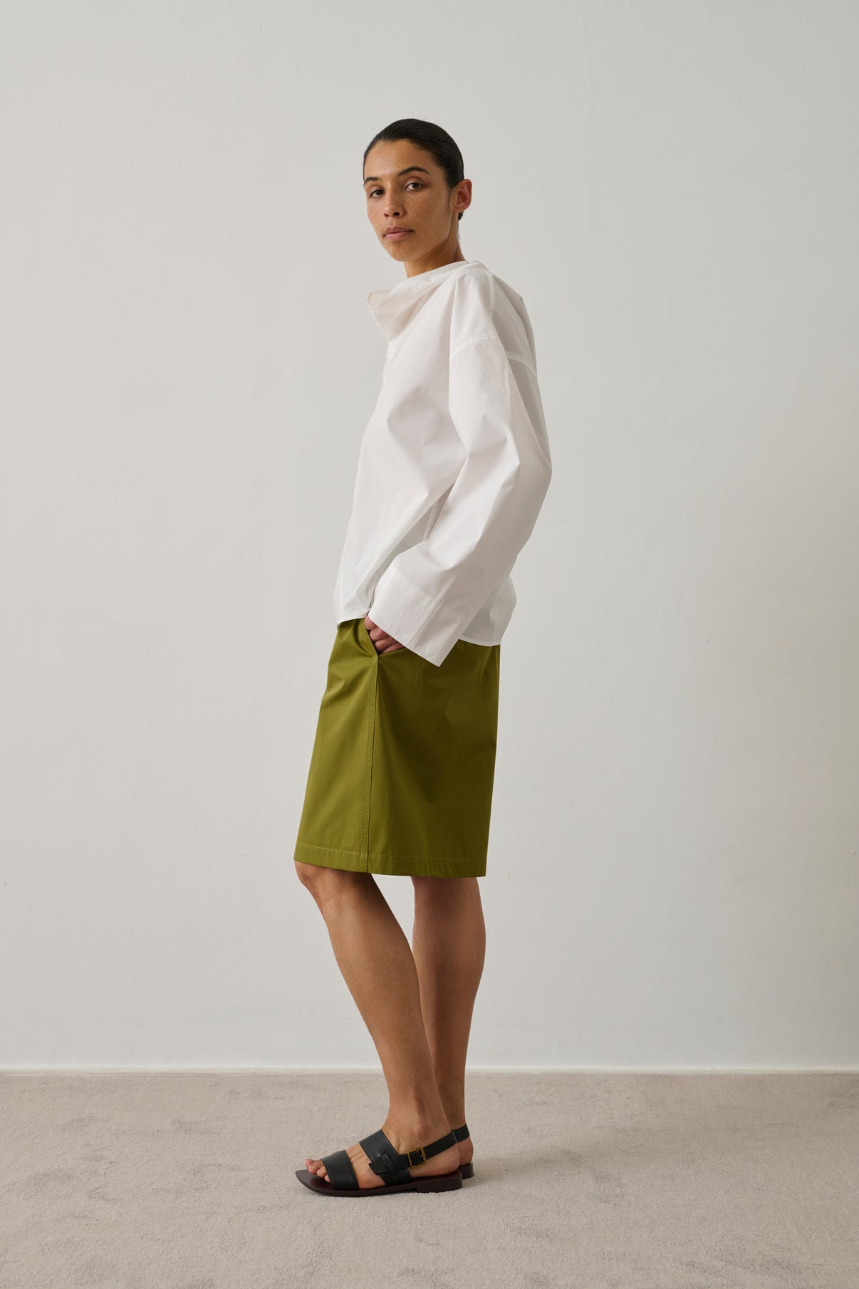 Blouse Fidji - Blanc Cassé - Coton - Femme vue 2