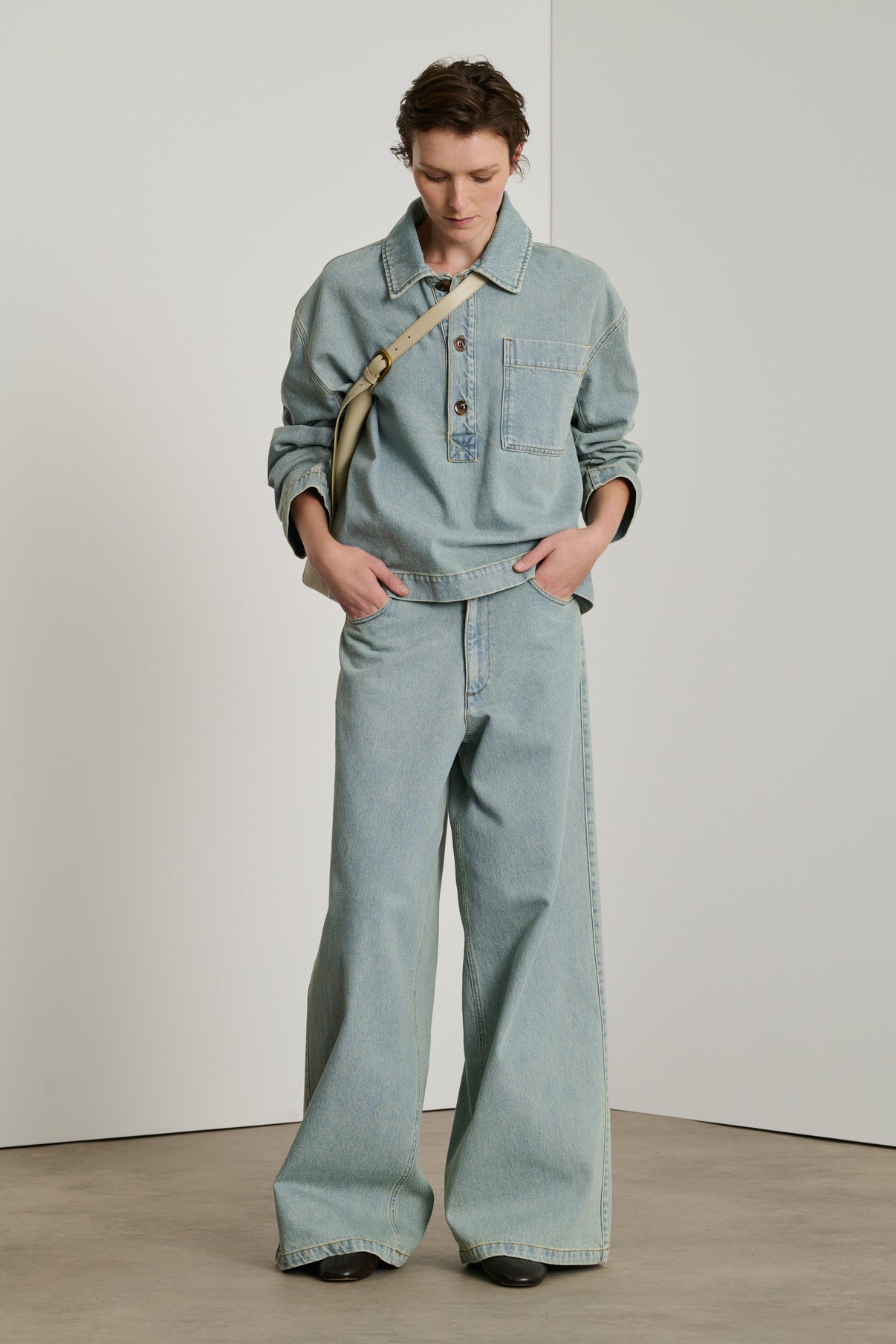 Chemise Austin - Bleu Clair - Coton - Femme vue 2