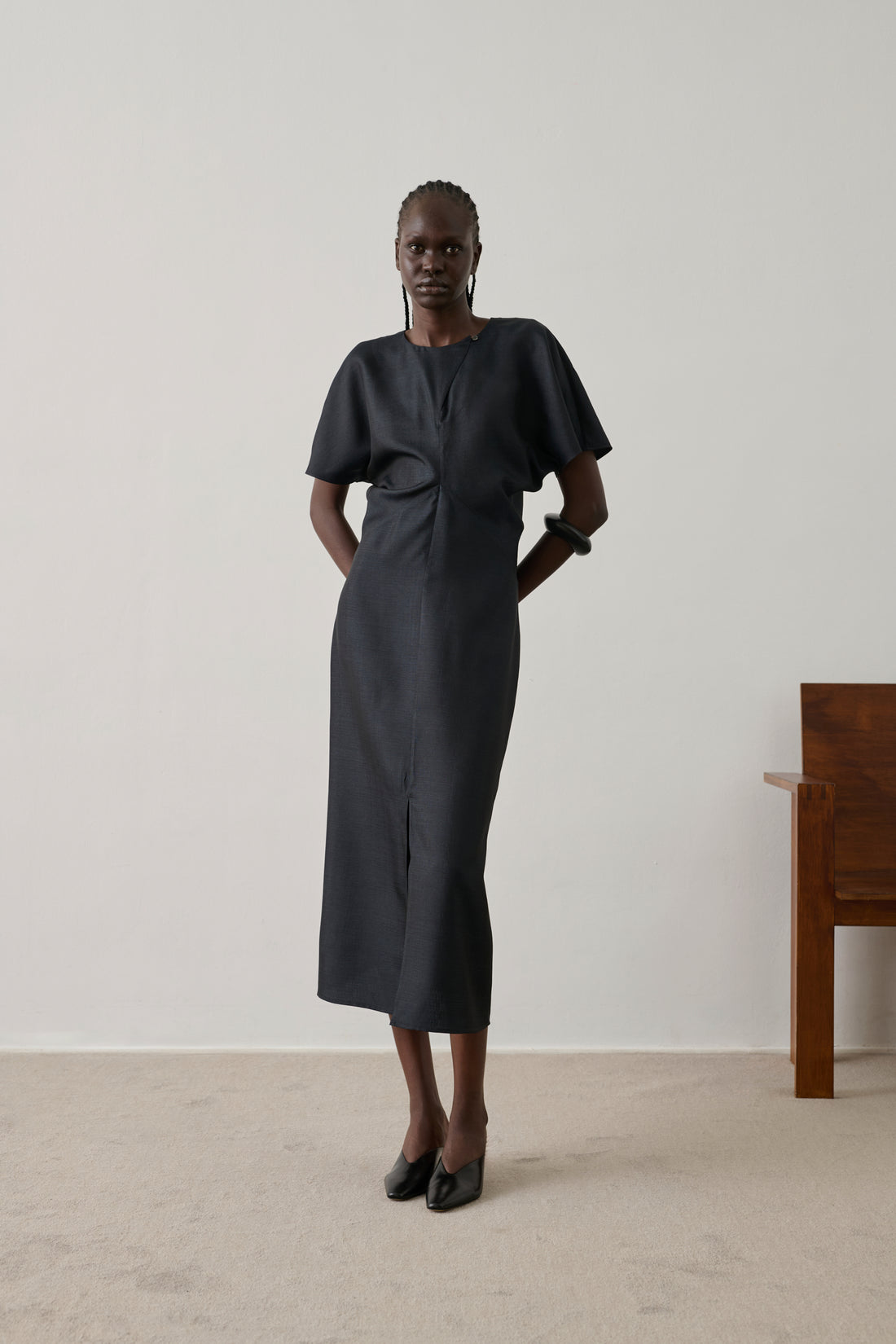 Mules Amalie - Noir - Cuir - Femme