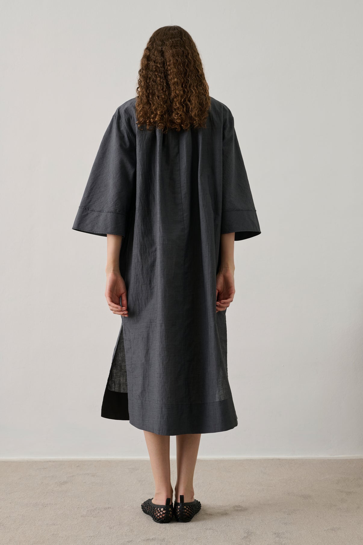 Robe Hosta - Gris Anthracite - Femme vue 3