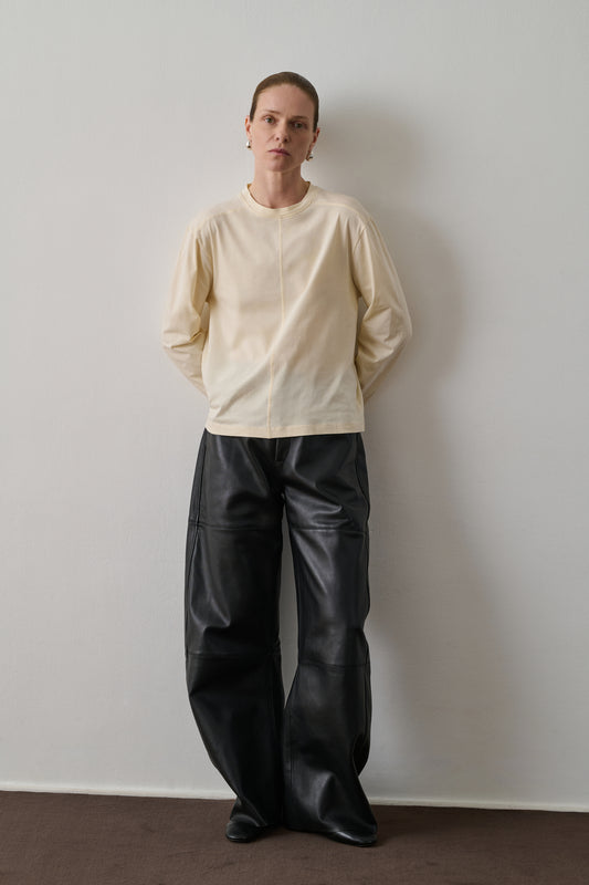 Tee-Shirt Adelie - Écru - Coton - Femme