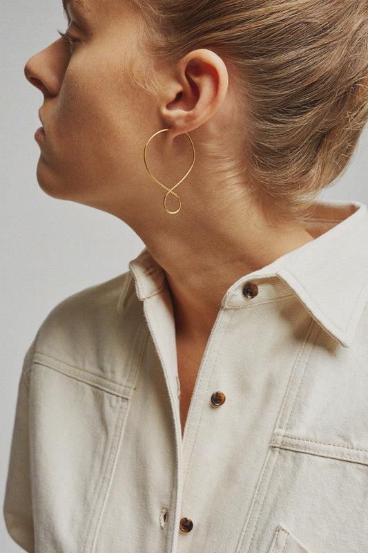 ZIGGY GOLD EARRINGS