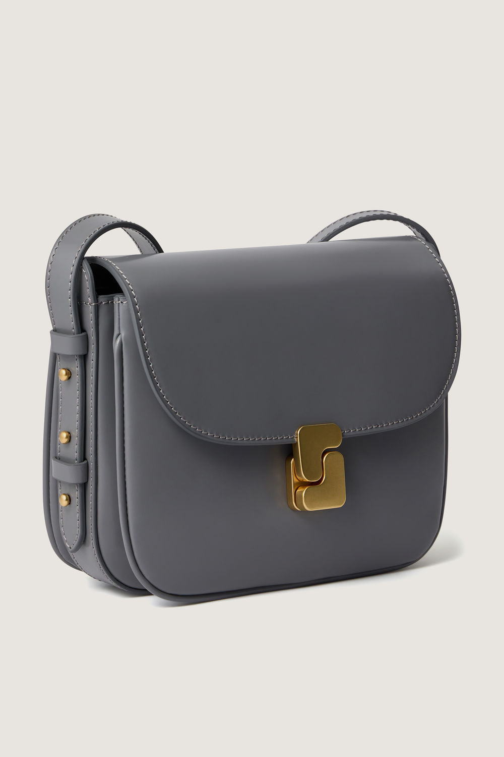 Sac Bellissima Mini - Gris - Cuir - Femme vue 2